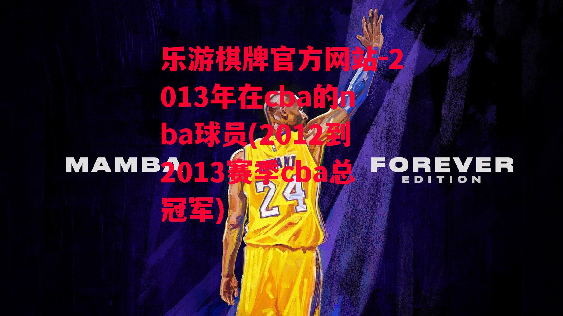 乐游棋牌官方网站-2013年在cba的nba球员(2012到2013赛季cba总冠军)